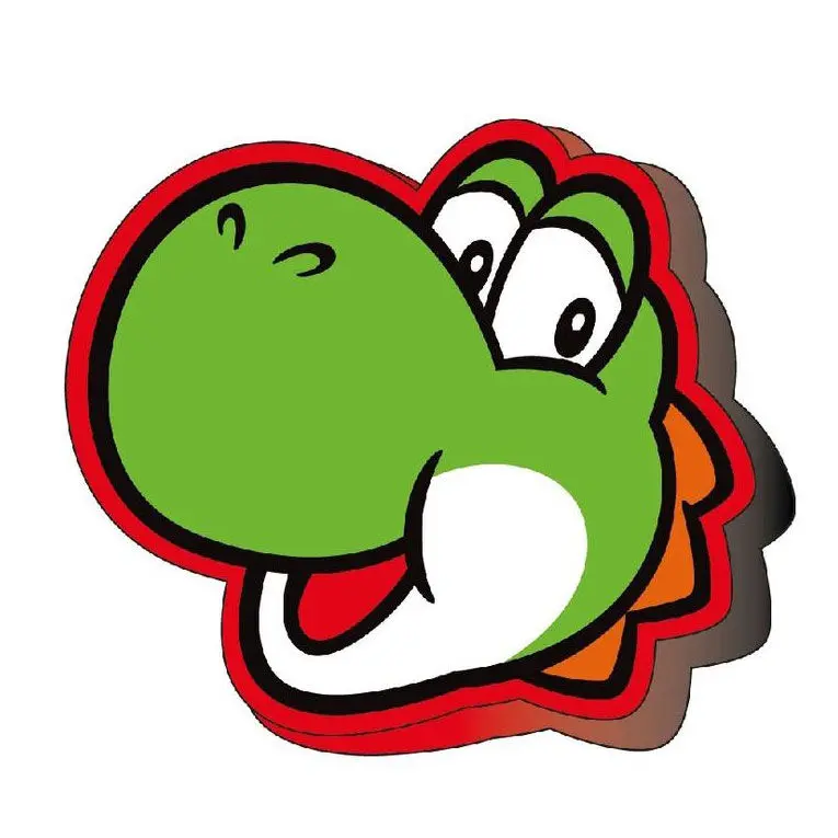 Super Mario Bros Yoshi 3D vankúš termékfotó