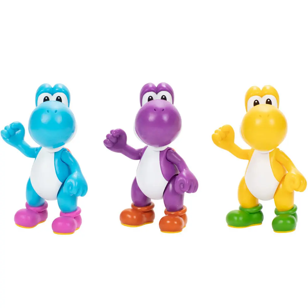 Super Mario Bros Yoshi pack 3 figúrky 10cm produktová fotografia