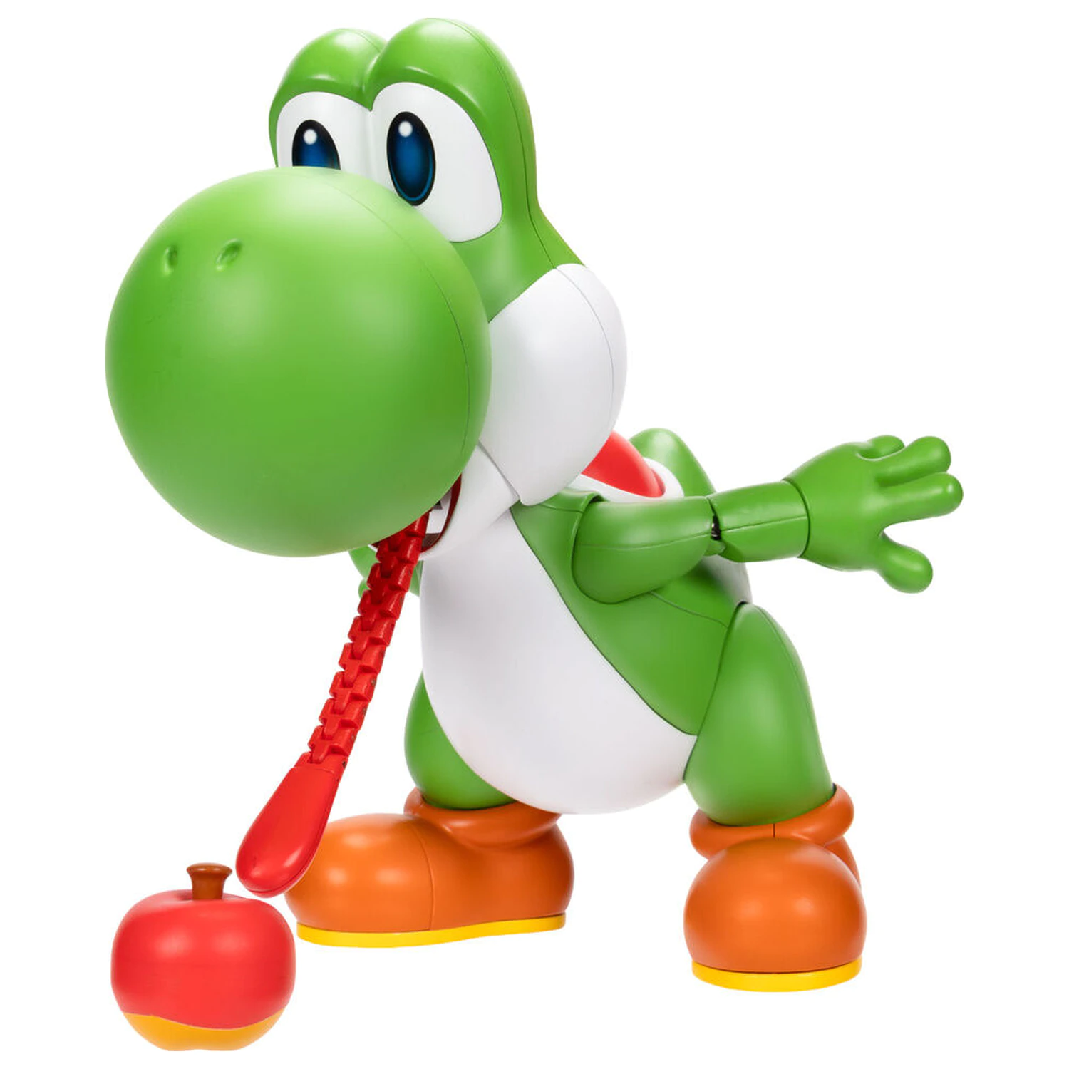 Super Mario Bros Yum Yum Yoshi interaktívna figúrka 20 cm produktová fotografia
