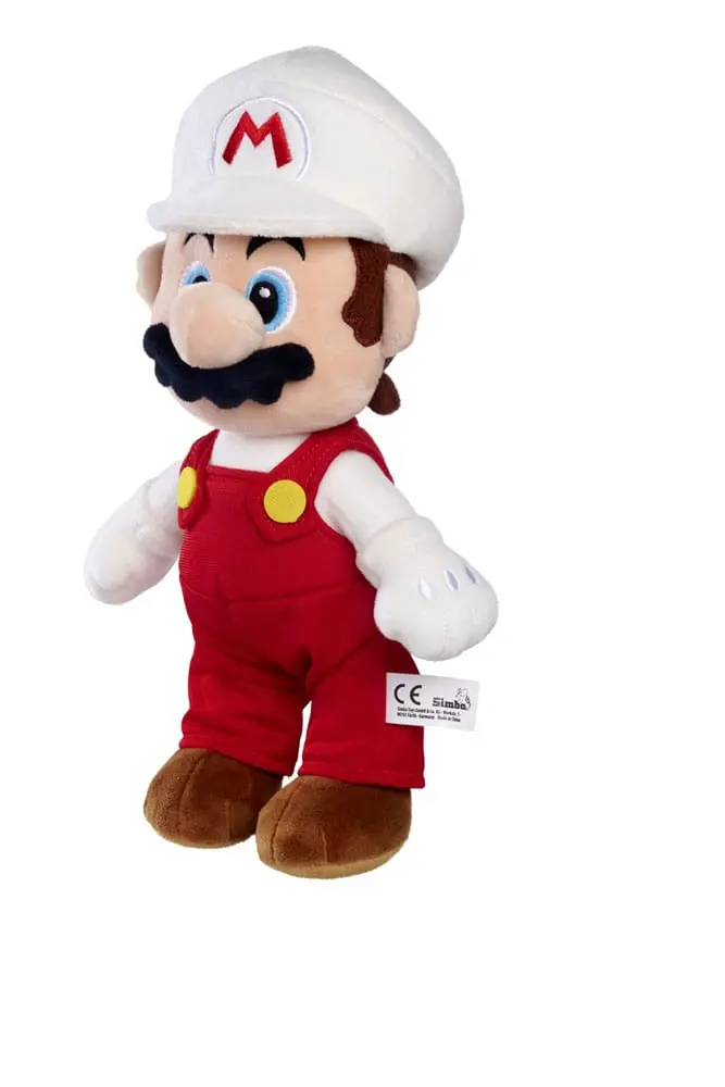 Super Mario Plyšová figúrka Feuer Mario 30 cm produktová fotografia