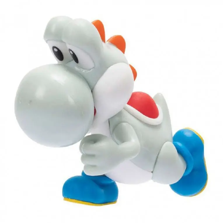 Super Mario figúrka White Yoshi 6 cm produktová fotografia