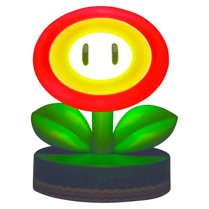 Super Mario Icon Svetlo Fire Flower (V2) produktová fotografia
