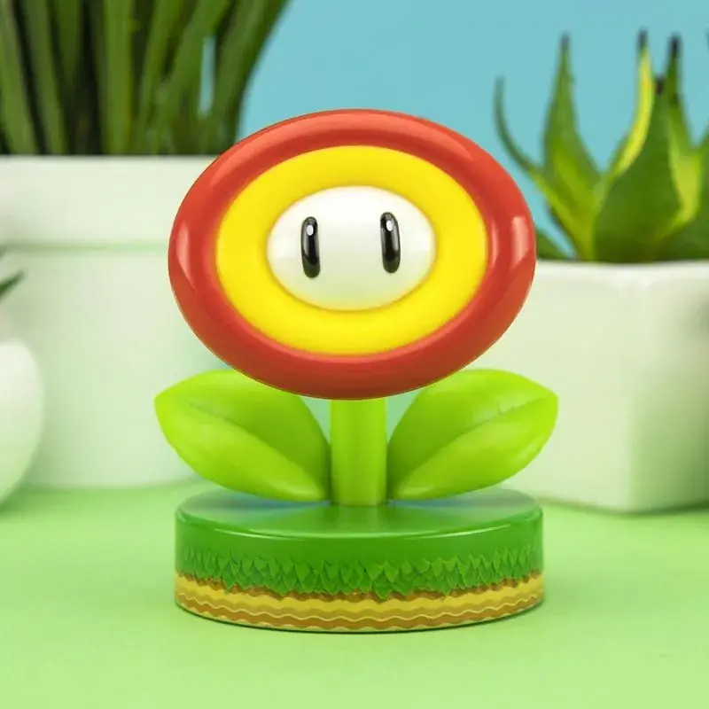 Super Mario Icon Svetlo Fire Flower (V2) produktová fotografia