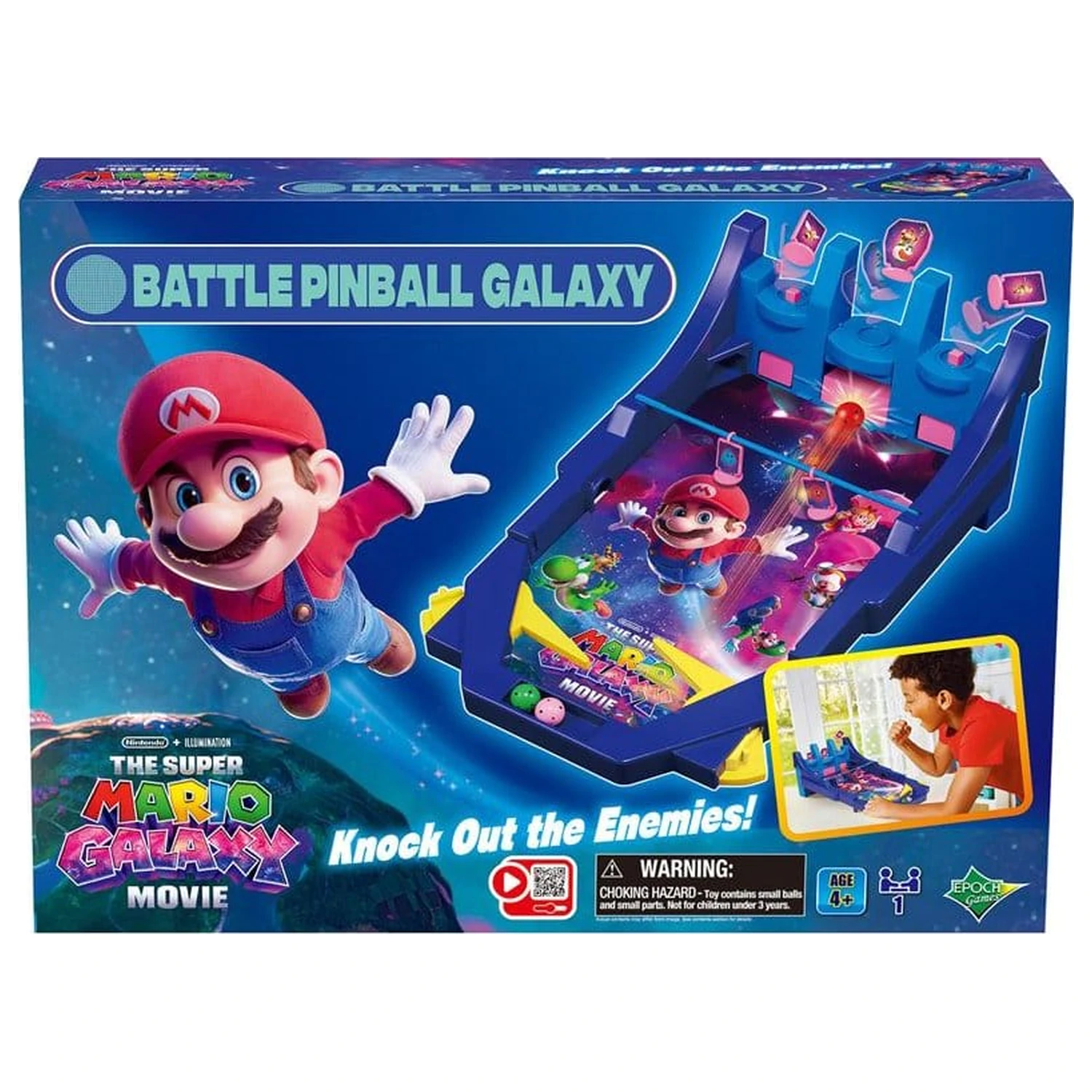 Super Mario hra Galaxy Movie Battle Pinball produktová fotografia