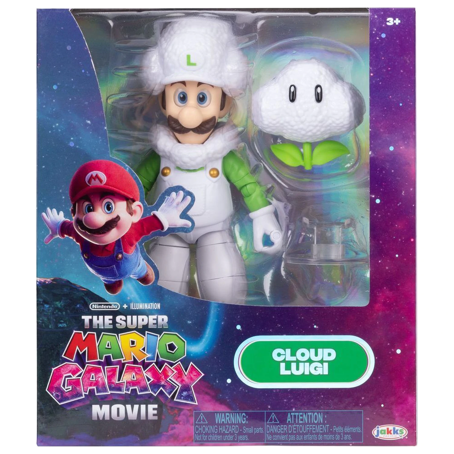 Super Mario Galaxy Movie Cloud Luigi figúrka 13cm produktová fotografia