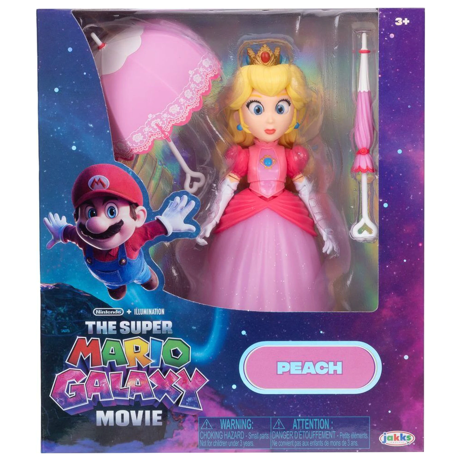 Super Mario Galaxy Movie Peach figúrka 13 cm produktová fotografia
