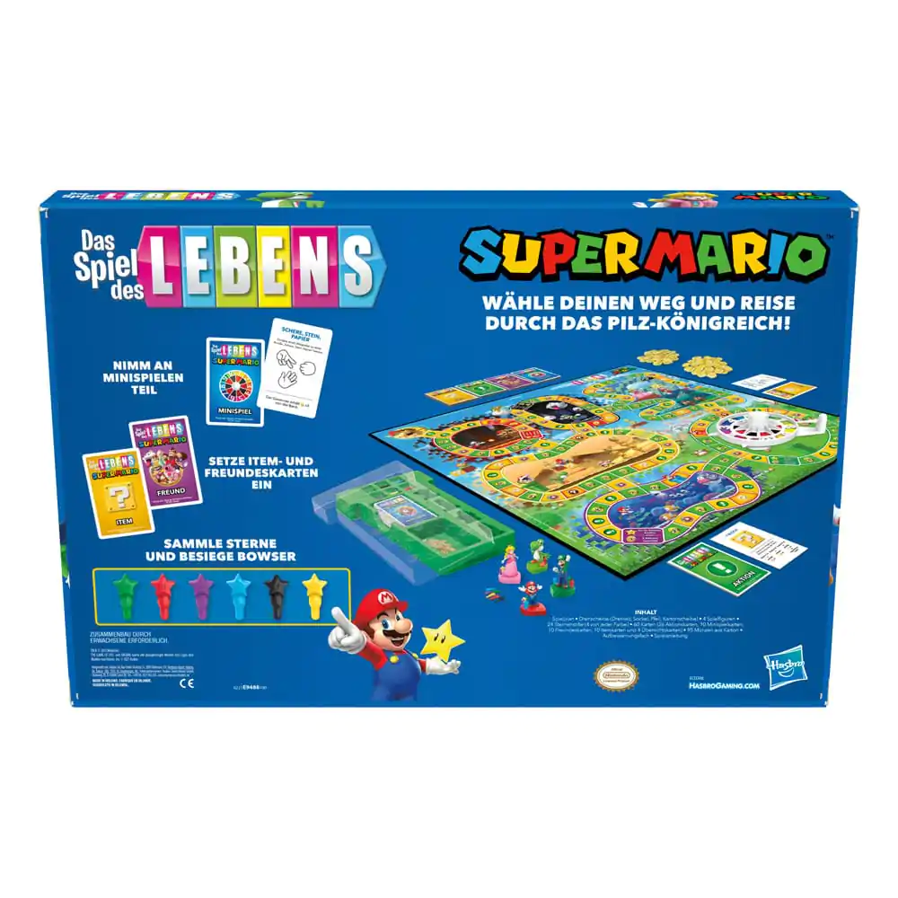 Super Mario Board Game spoločenská hra Game of Life *German Version* produktová fotografia