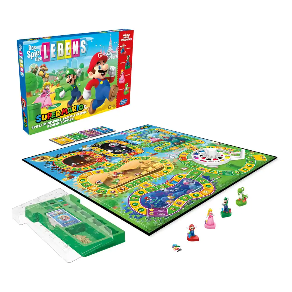 Super Mario Board Game spoločenská hra Game of Life *German Version* produktová fotografia