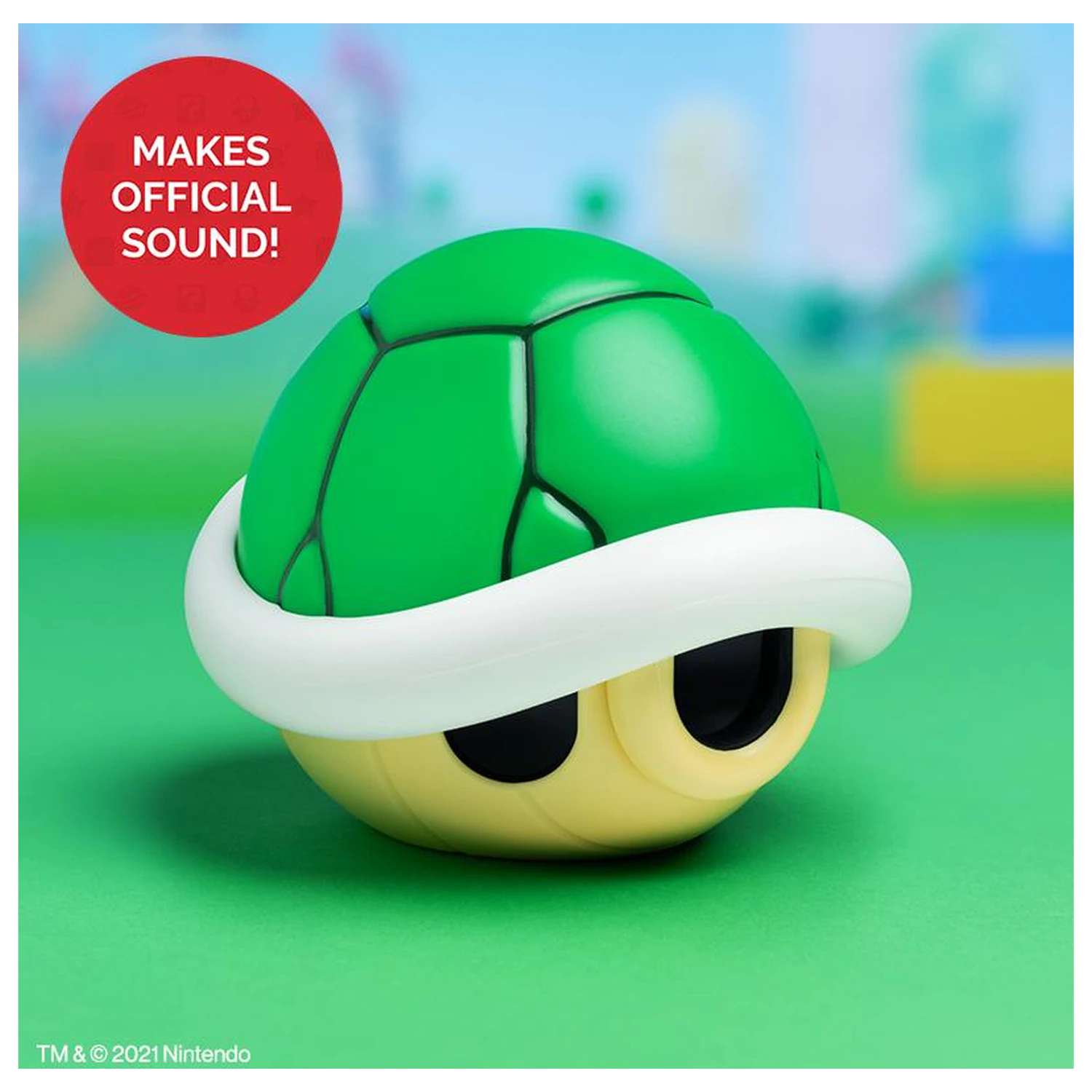 Super Mario Green Shell dekoratívne svetlo so zvukom 15 cm produktová fotografia