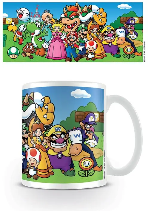 Skupina hrnčekov Super Mario produktová fotografia