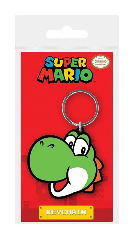 Super Mario gumená kľúčenka Yoshi 6 cm termékfotó