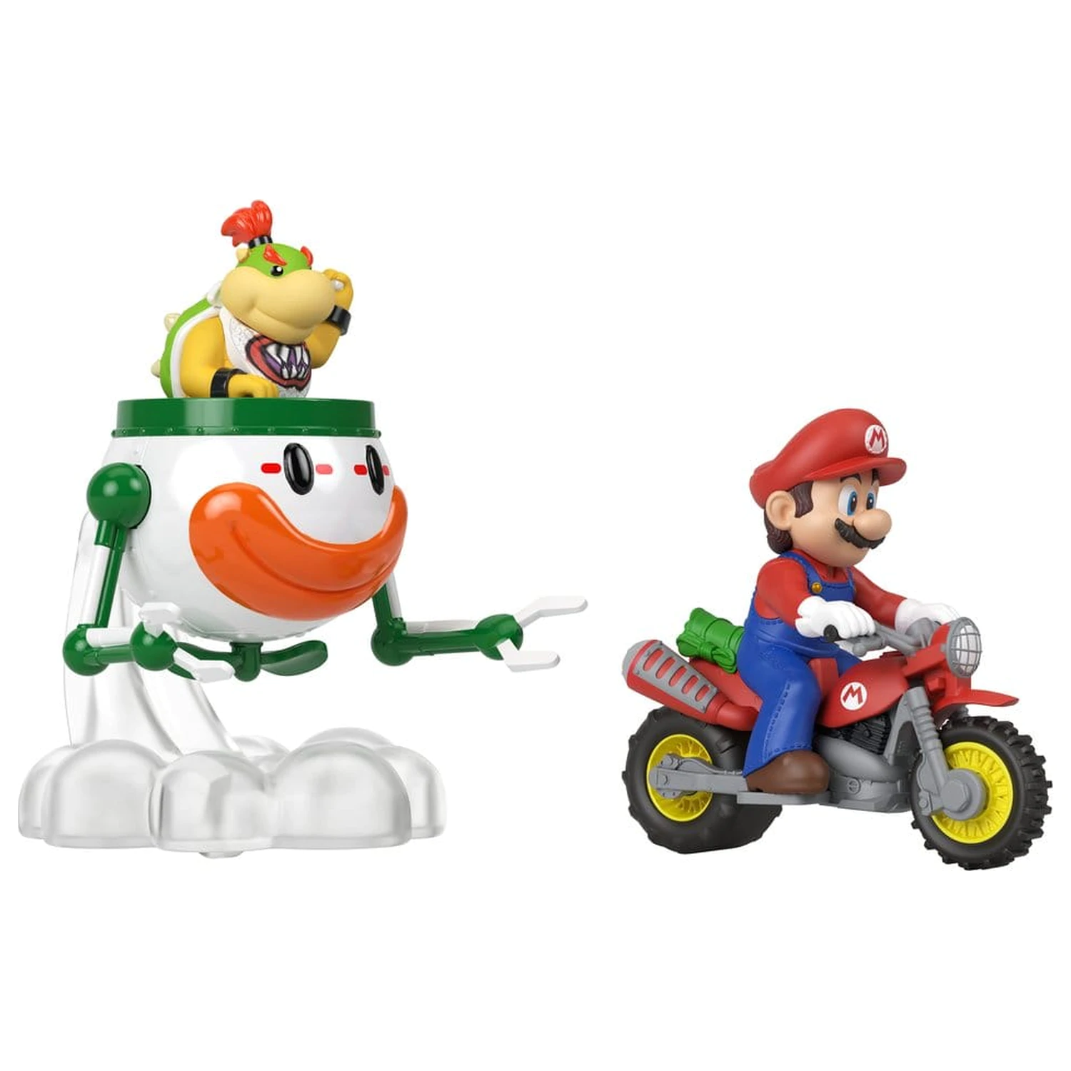 Super Mario Hot Wheels Die-Cast vozidlá, balenie 2 kusov 1/64 Mario & Bowser Jr. produktová fotografia