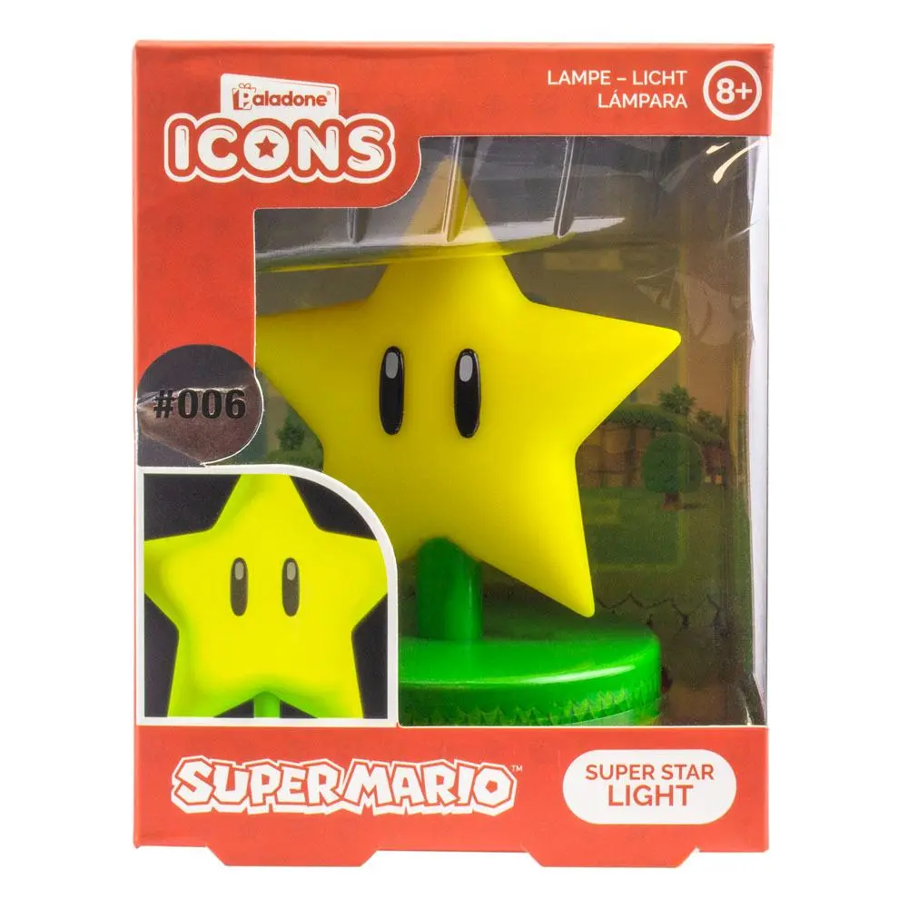 Super Mario Icon Light Super Star (V2) termékfotó