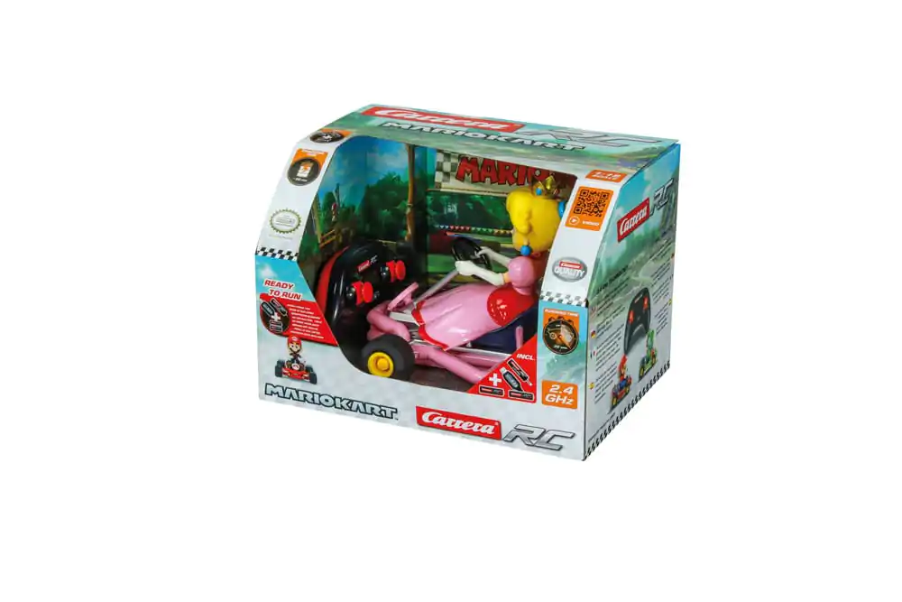 Super Mario Kart RC diaľkovo ovládané auto 1/18 2.4GHz Pipe Kart Peach produktová fotografia