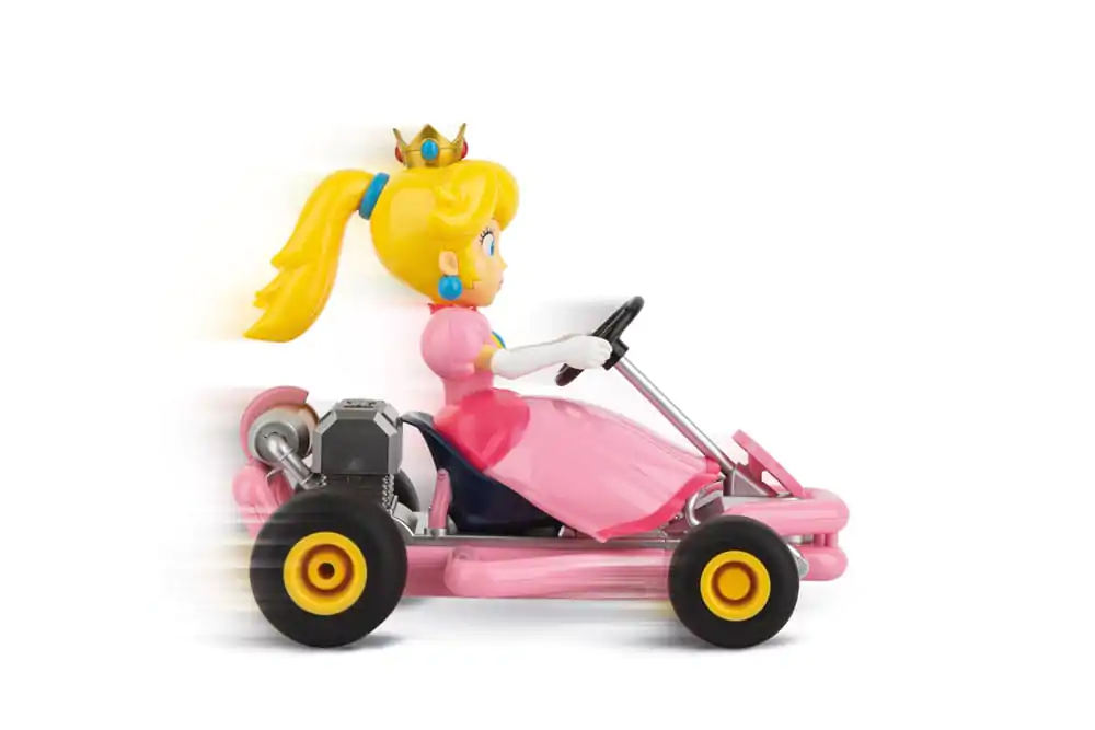 Super Mario Kart RC diaľkovo ovládané auto 1/18 2.4GHz Pipe Kart Peach produktová fotografia