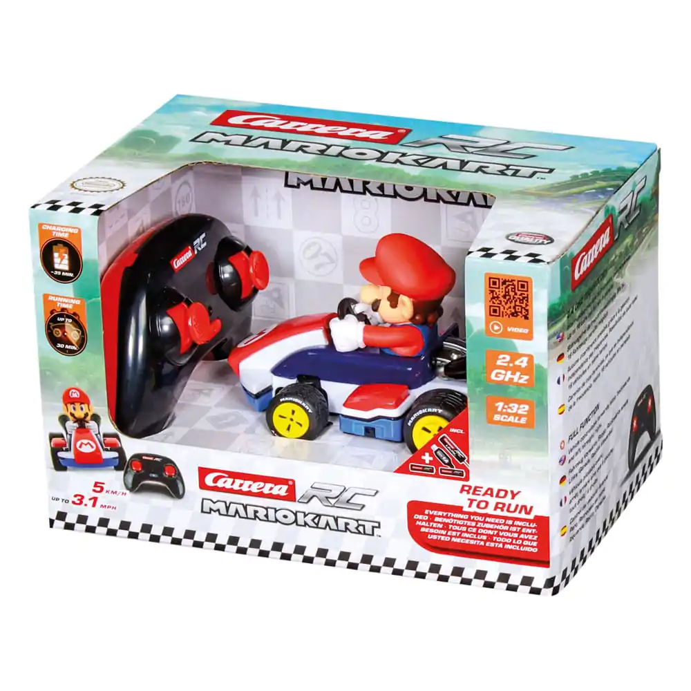 Super Mario Kart RC diaľkovo ovládaná závodná Karta 1/32 2.4GHz Mario produktová fotografia