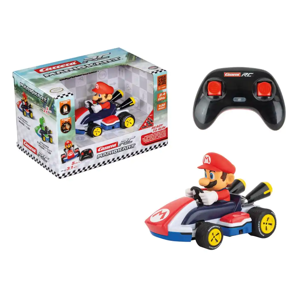 Super Mario Kart RC diaľkovo ovládaná závodná Karta 1/32 2.4GHz Mario produktová fotografia