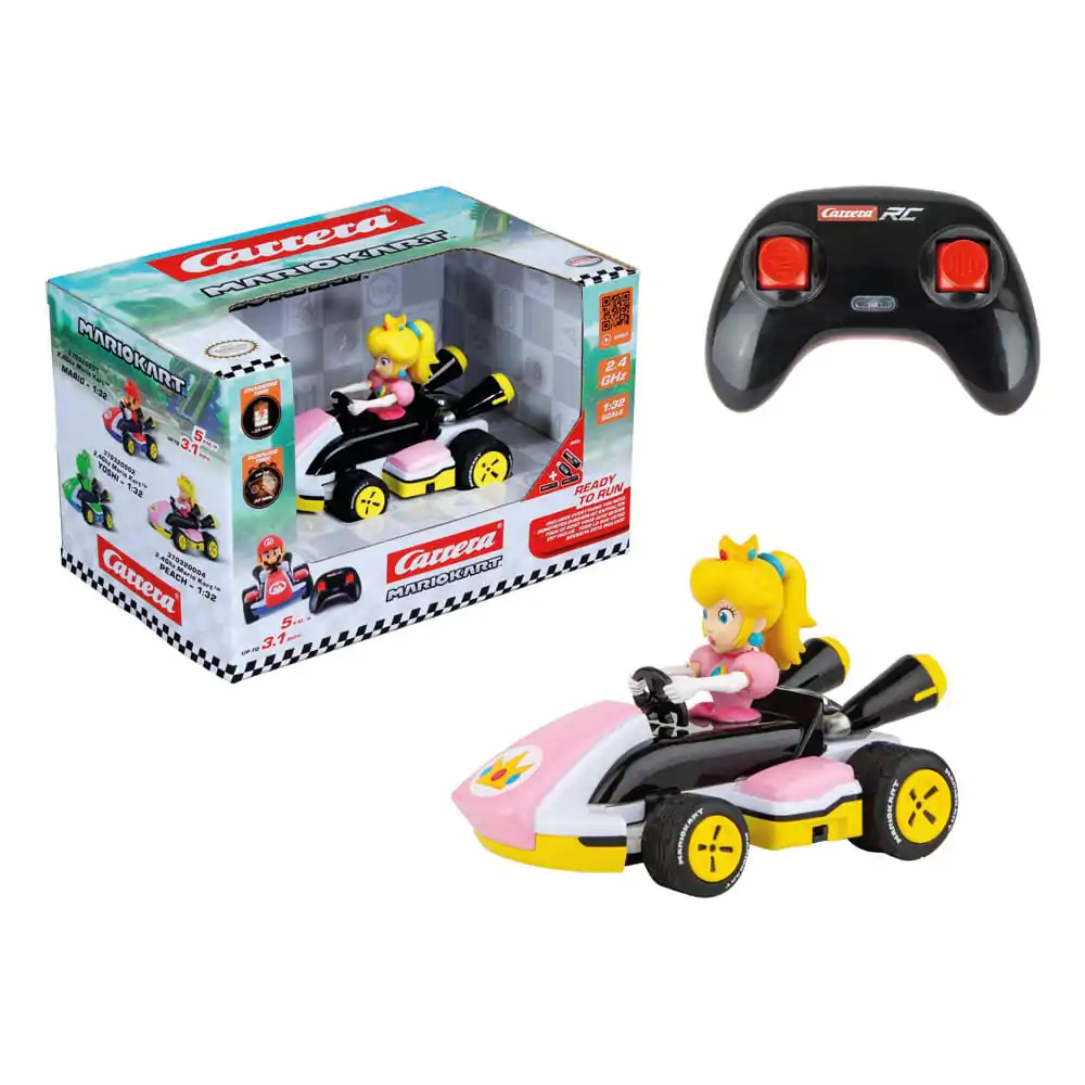 Super Mario Kart RC diaľkovo ovládaný Pretekársky Kart 1/32 2.4GHz Peach produktová fotografia
