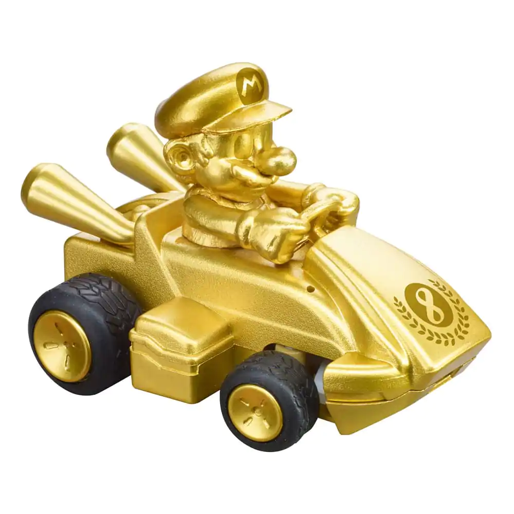 Super Mario Kart RC diaľkovo ovládané auto 1/50 2.4GHz Mini Mario Gold produktová fotografia