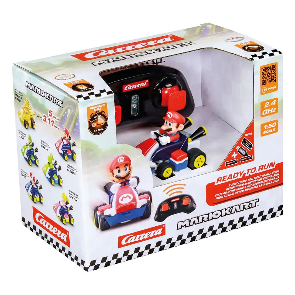 Super Mario Kart RC diaľkovo ovládané auto 1/50 2.4GHz Mini Mario produktová fotografia
