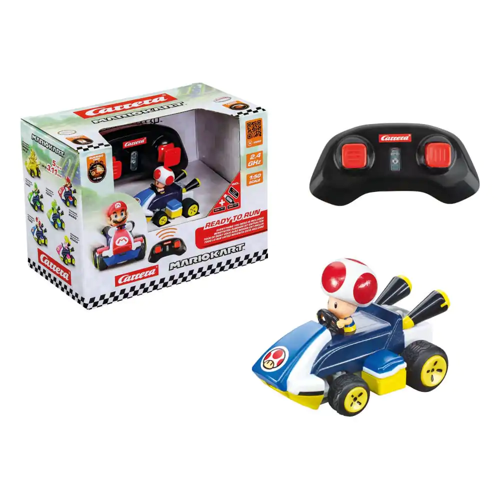 Super Mario Kart RC diaľkovo ovládané Auto 1/50 2.4GHz Mini Toad produktová fotografia