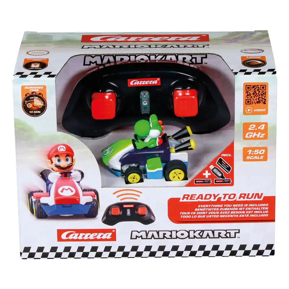 Super Mario Kart RC diaľkovo ovládané auto 1/50 2.4GHz Mini Yoshi produktová fotografia