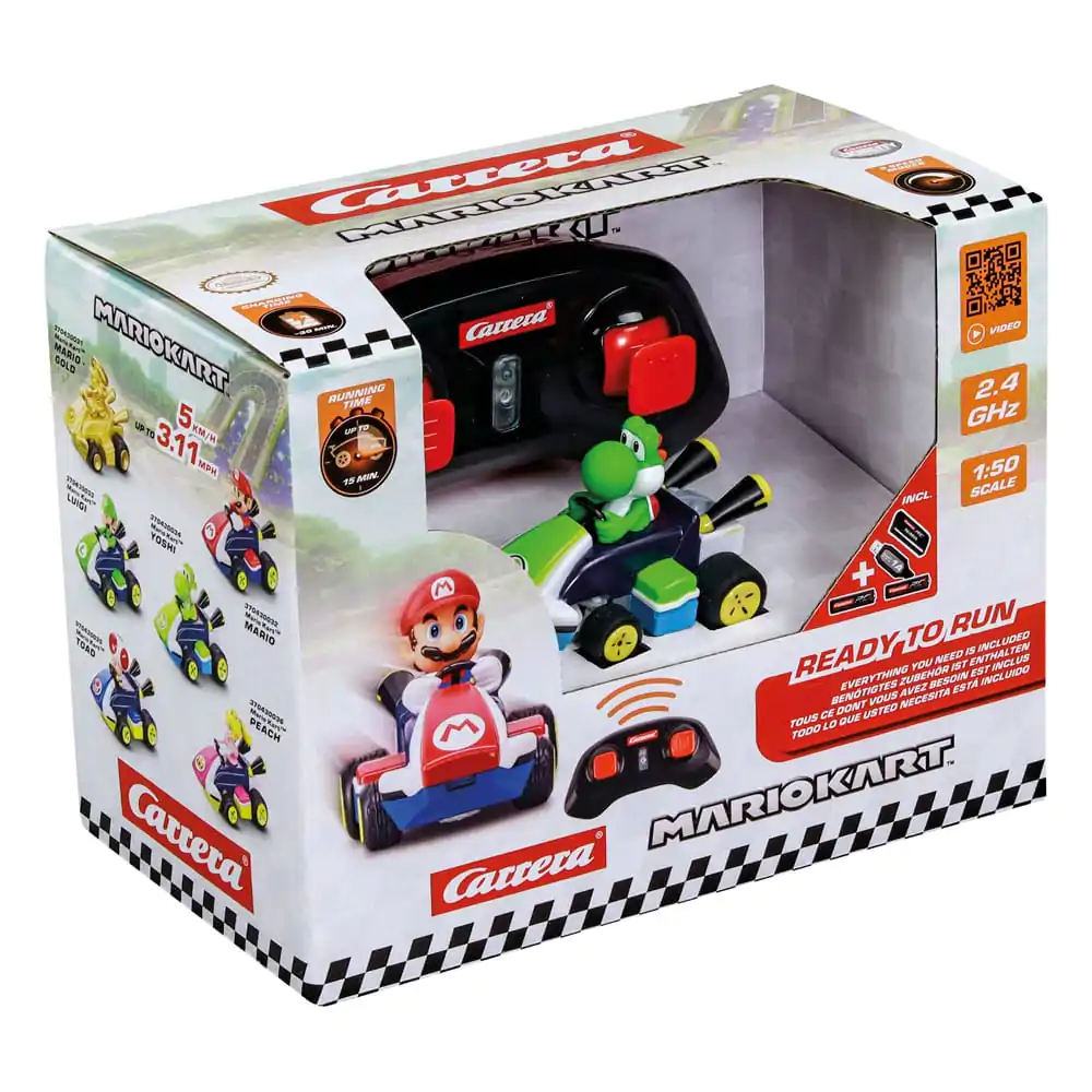Super Mario Kart RC diaľkovo ovládané auto 1/50 2.4GHz Mini Yoshi produktová fotografia