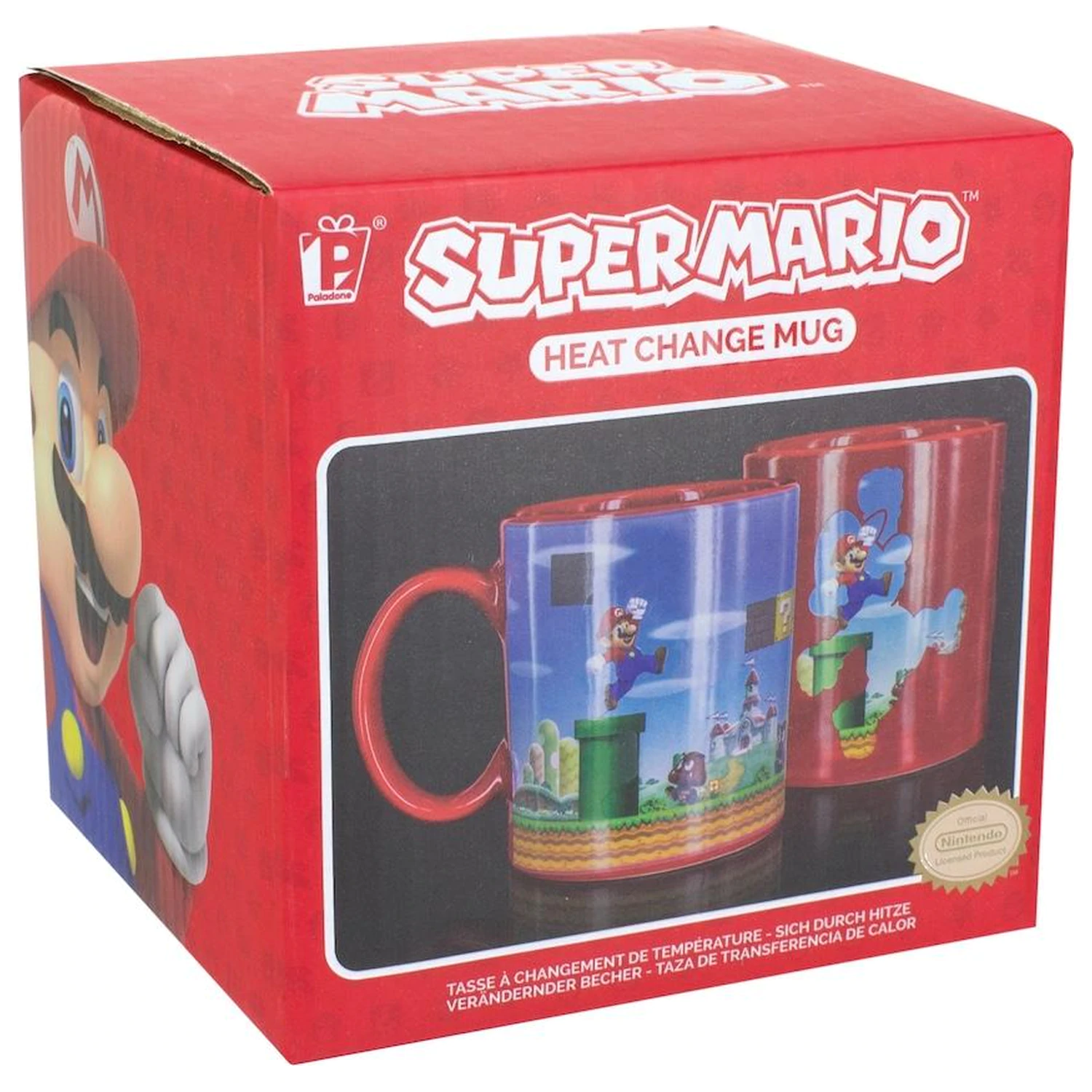 Super Mario Level meniaci sa hrnček produktová fotografia