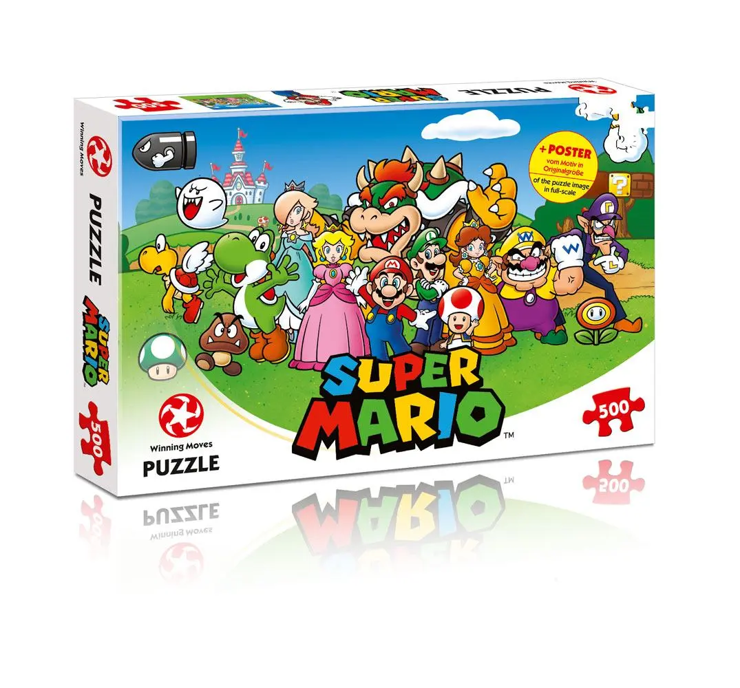Super Mario Jigsaw Puzzle Mario & Friends produktová fotografia