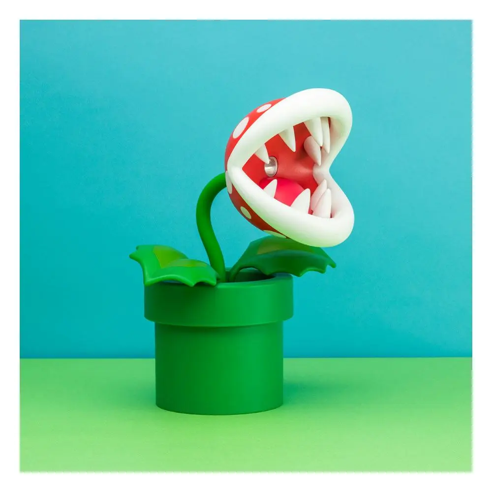 Super Mario Pózovateľná lampička Mini Piranha Plant termékfotó