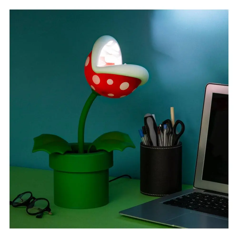 Super Mario Pózovateľná lampička Mini Piranha Plant termékfotó