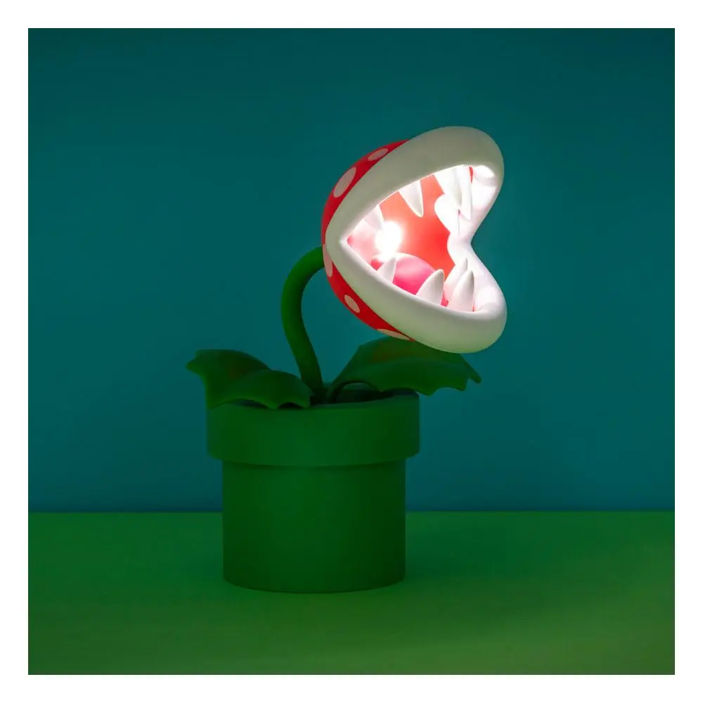 Super Mario Pózovateľná lampička Mini Piranha Plant termékfotó