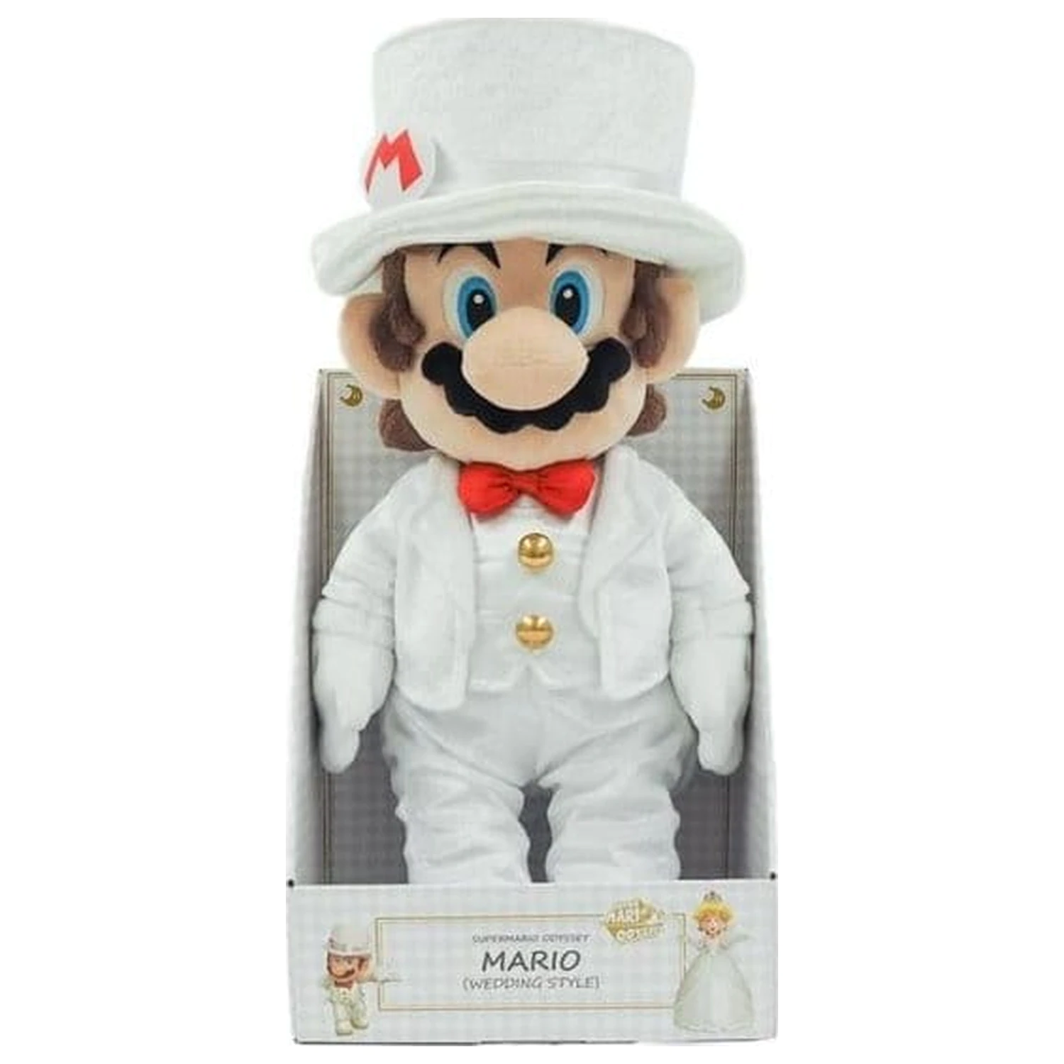 Super Mario Plyšová figúrka Mario Wedding 39 cm produktová fotografia
