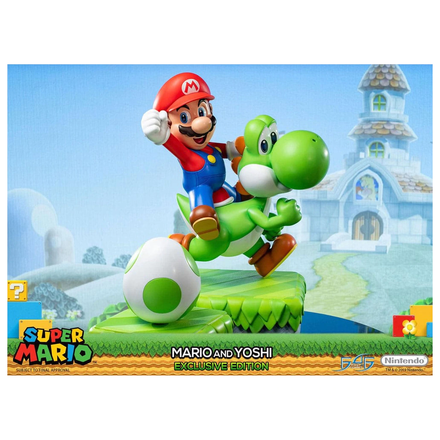 Super Mario socha Mario & Yoshi 48 cm produktová fotografia