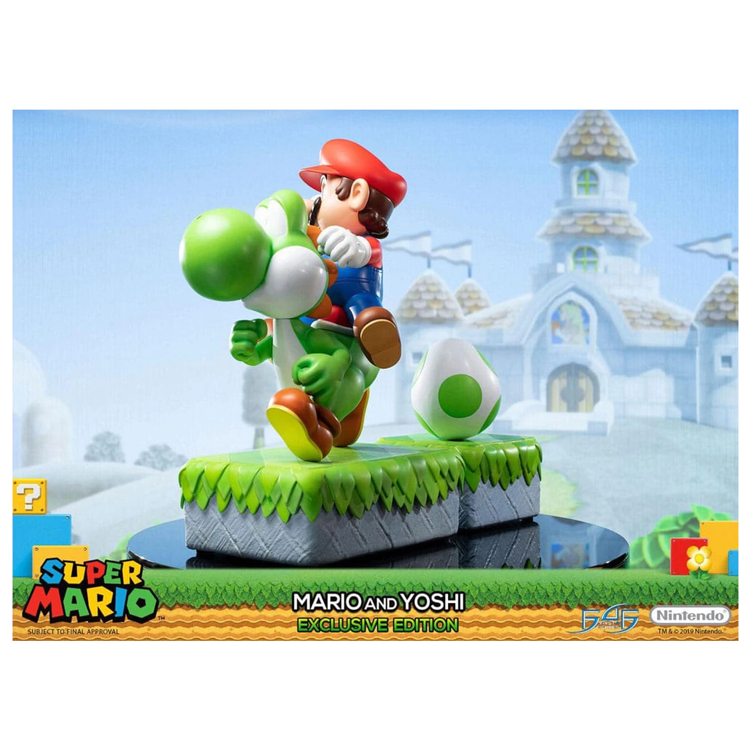 Super Mario socha Mario & Yoshi 48 cm produktová fotografia