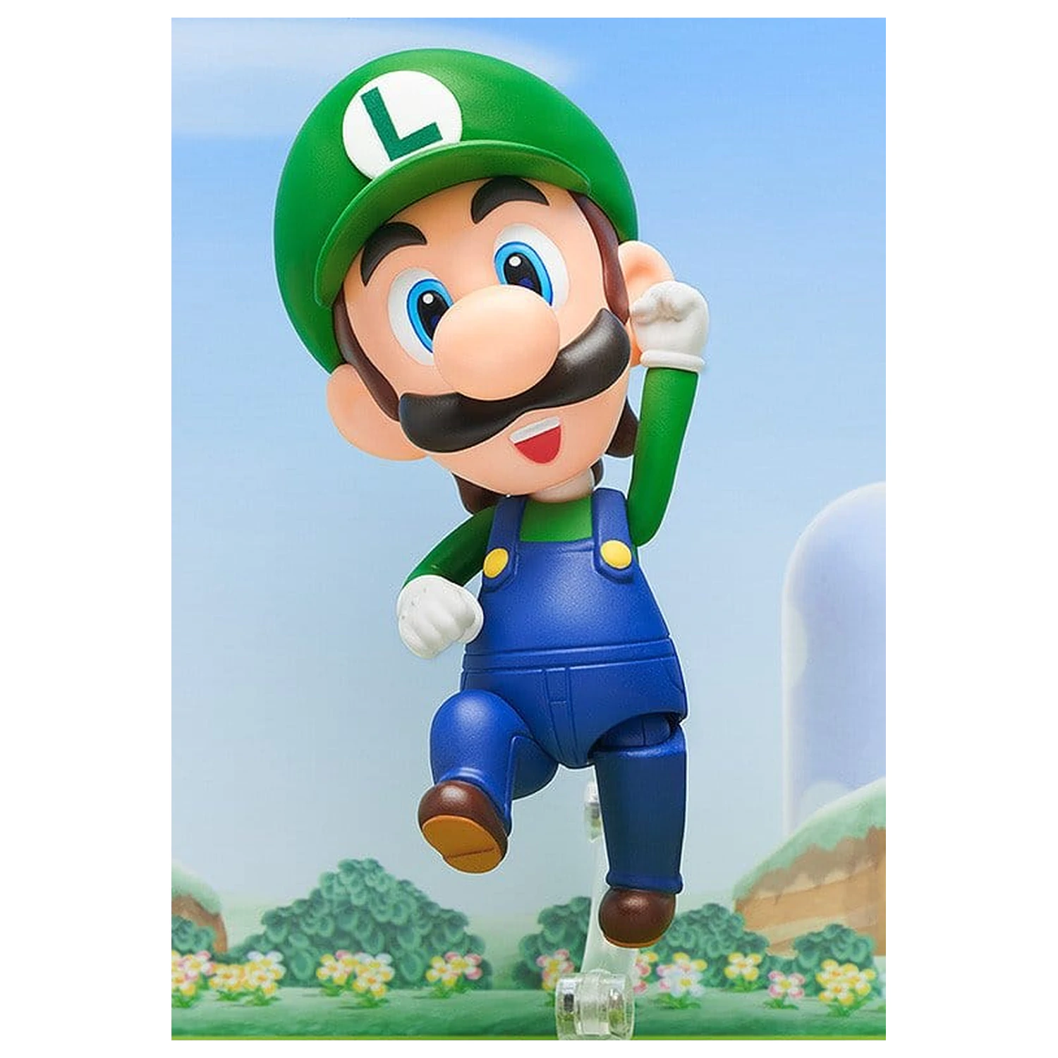 Super Mario Nendoroid akčná figúrka Luigi 10cm produktová fotografia