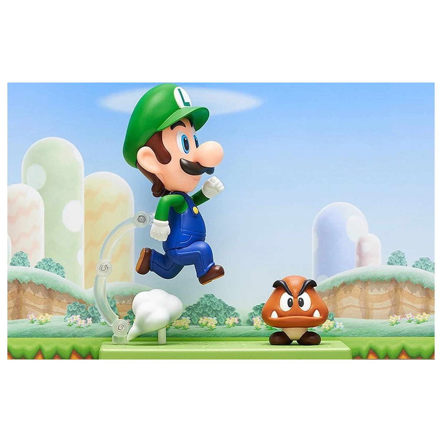Super Mario Nendoroid akčná figúrka Luigi 10cm produktová fotografia