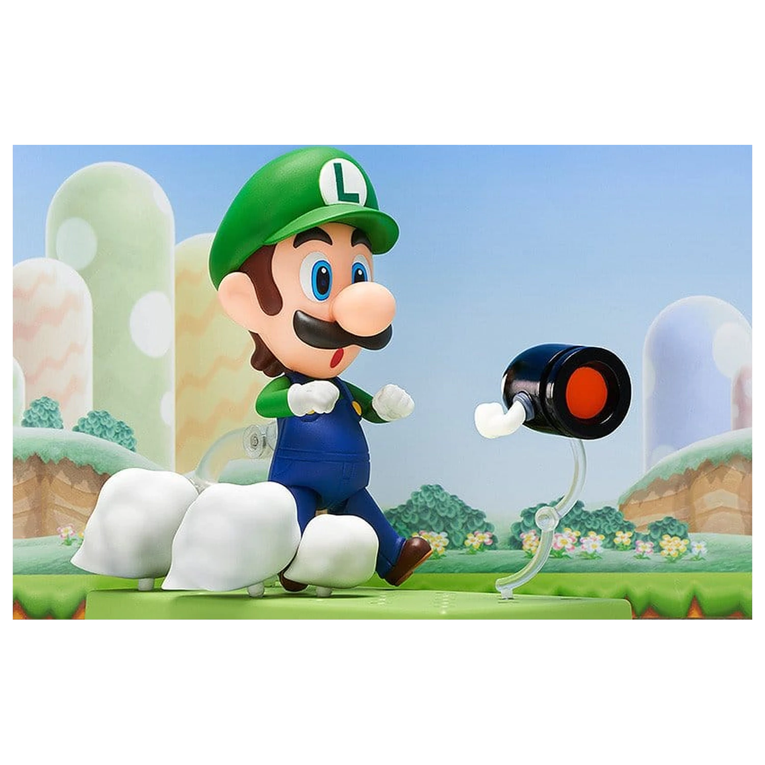 Super Mario Nendoroid akčná figúrka Luigi 10cm produktová fotografia