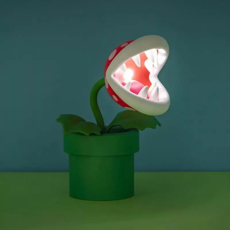 Super Mario Piranha Plant svetlo produktová fotografia