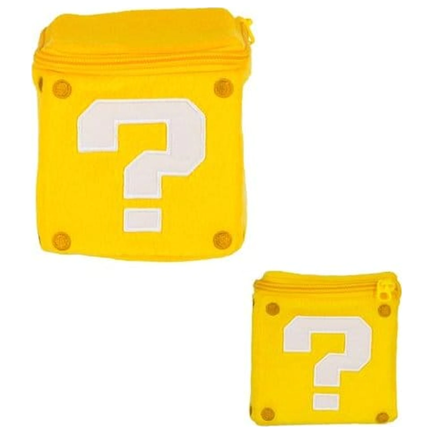Super Mario plyšová figúrka Block 12 cm produktová fotografia