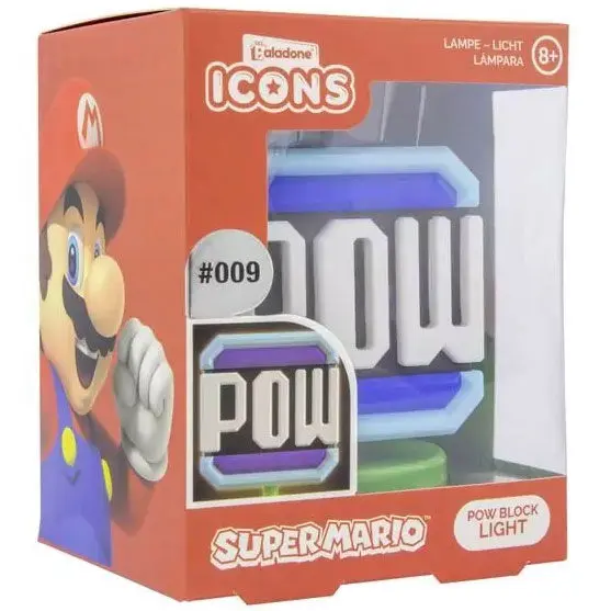 Super Mario POW Ikona Világítás termékfotó