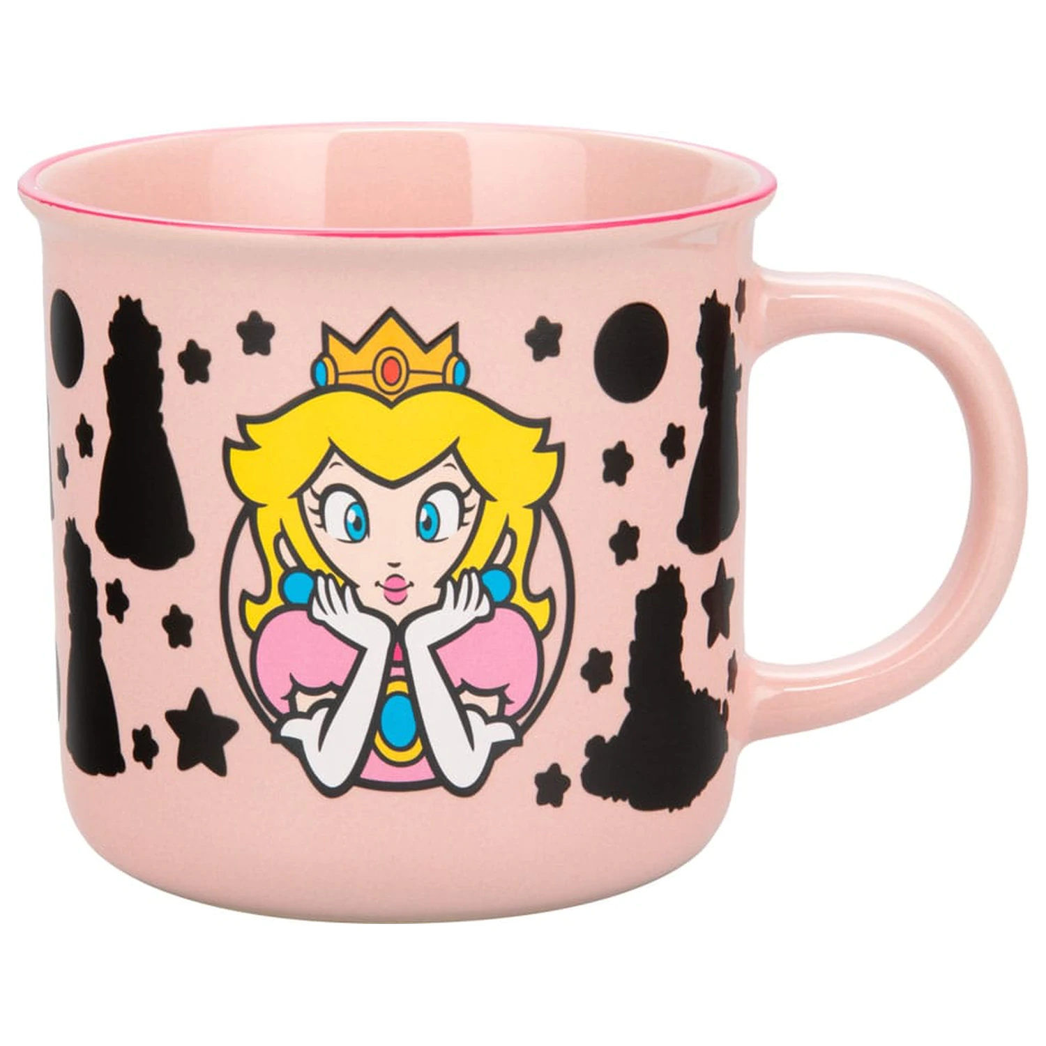 Super Mario hrnček meniaci farbu Princess Peach produktová fotografia