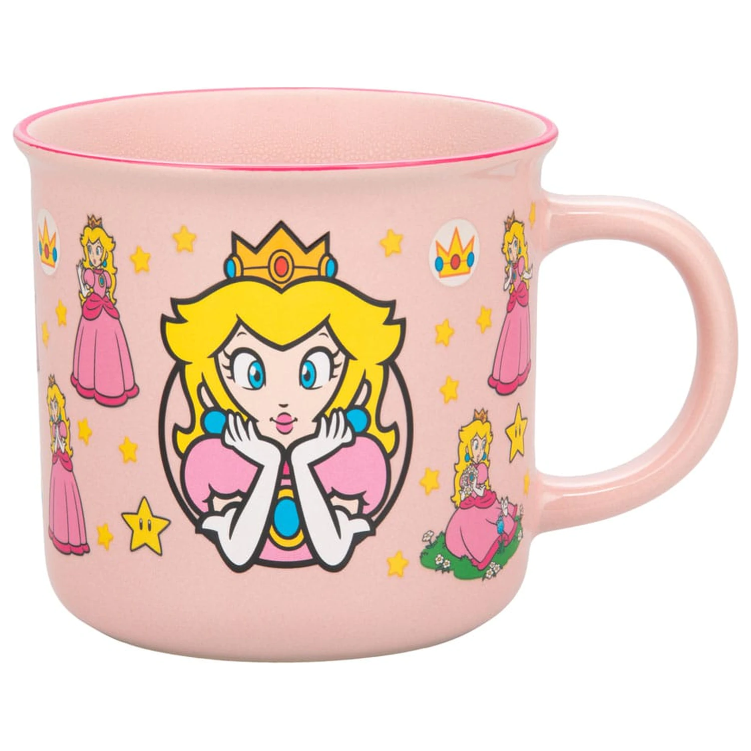 Super Mario hrnček meniaci farbu Princess Peach produktová fotografia