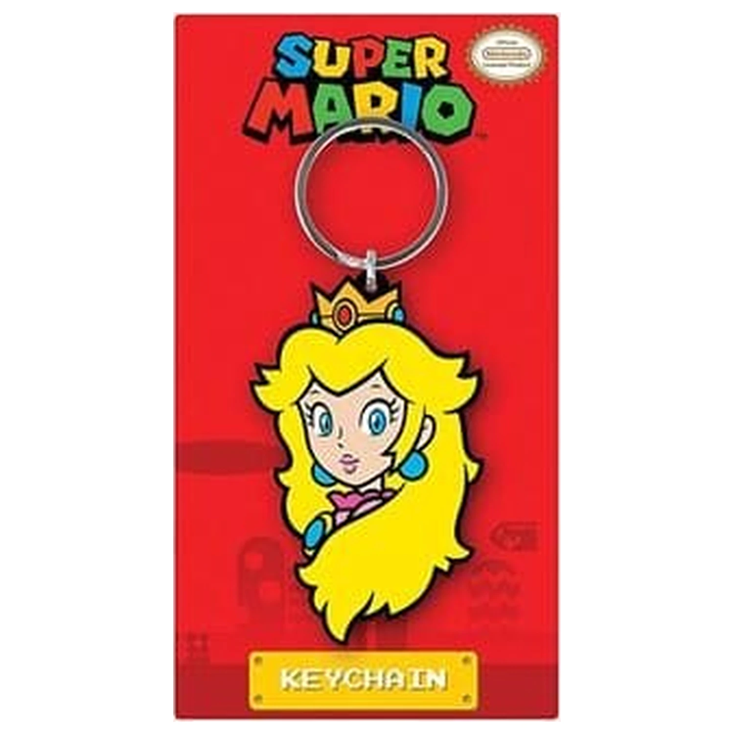 Super Mario PVC prívesok na kľúče Princess Peach produktová fotografia