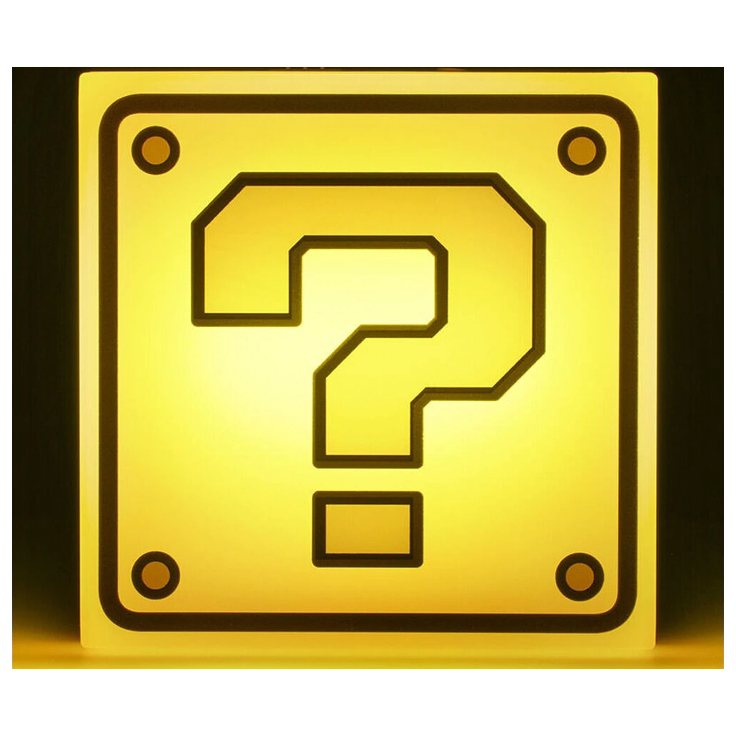 Super Mario Question Block svetlo produktová fotografia