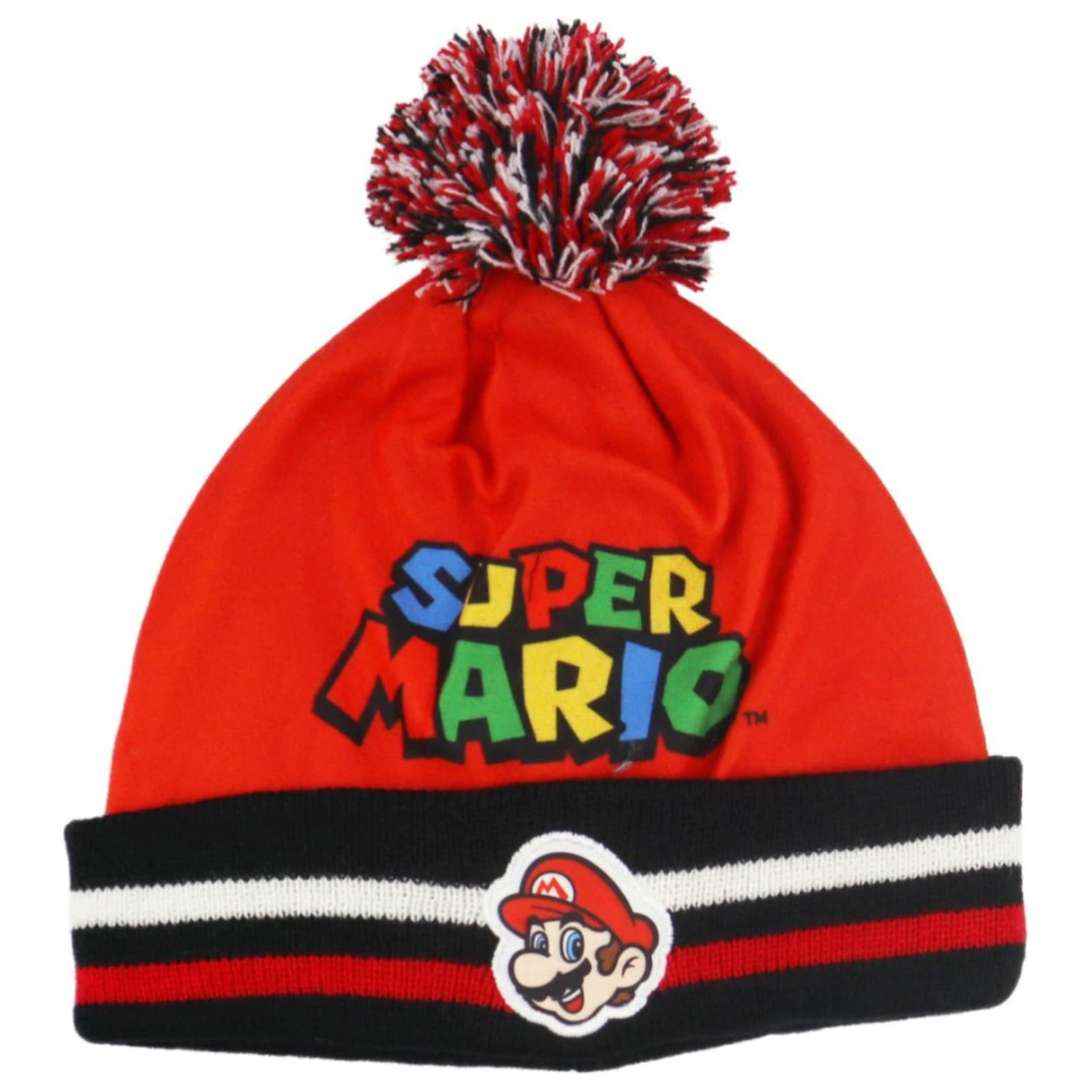 Super Mario Run Detská čiapka a rukavice súprava 52 cm produktová fotografia