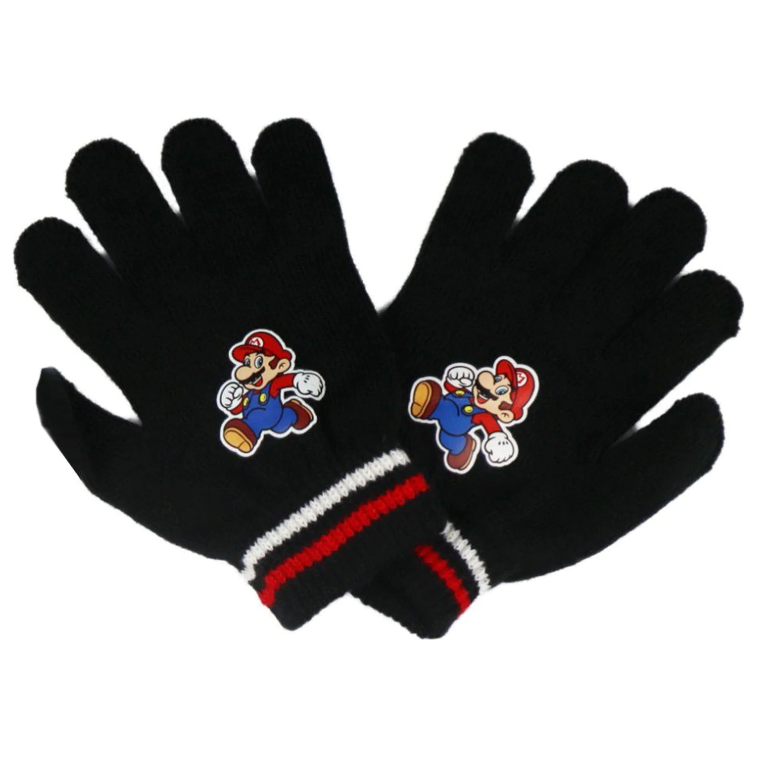 Super Mario Run Detská čiapka a rukavice súprava 52 cm produktová fotografia