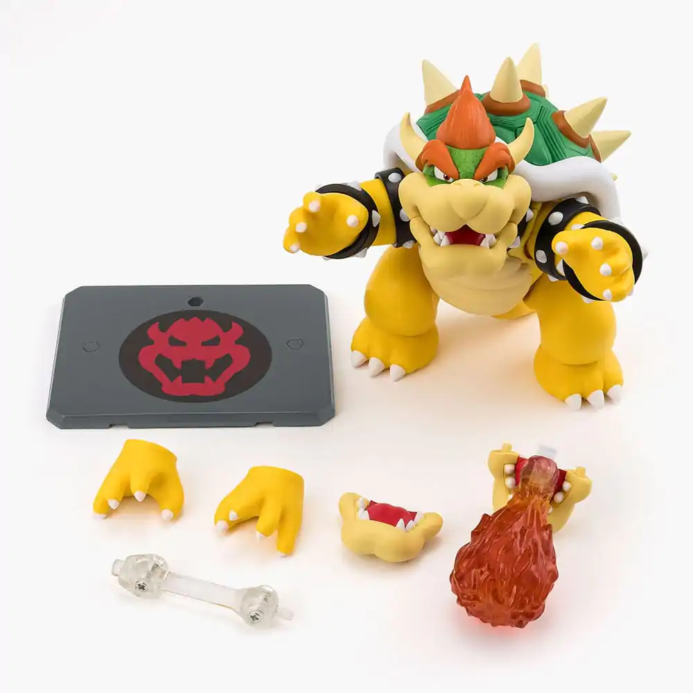 Super Mario S.H. Figuarts Akčná figúrka Bowser 13 cm produktová fotografia
