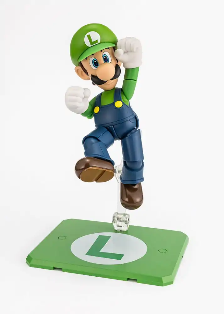 Super Mario S.H. Figuarts akčná figúrka Luigi 11 cm produktová fotografia