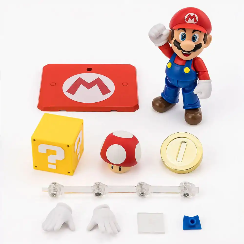 Super Mario S.H. Figuarts akčná figúrka Super Mario 10 cm produktová fotografia